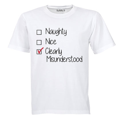 Clearly Misunderstood - Christmas - Kids T-Shirt