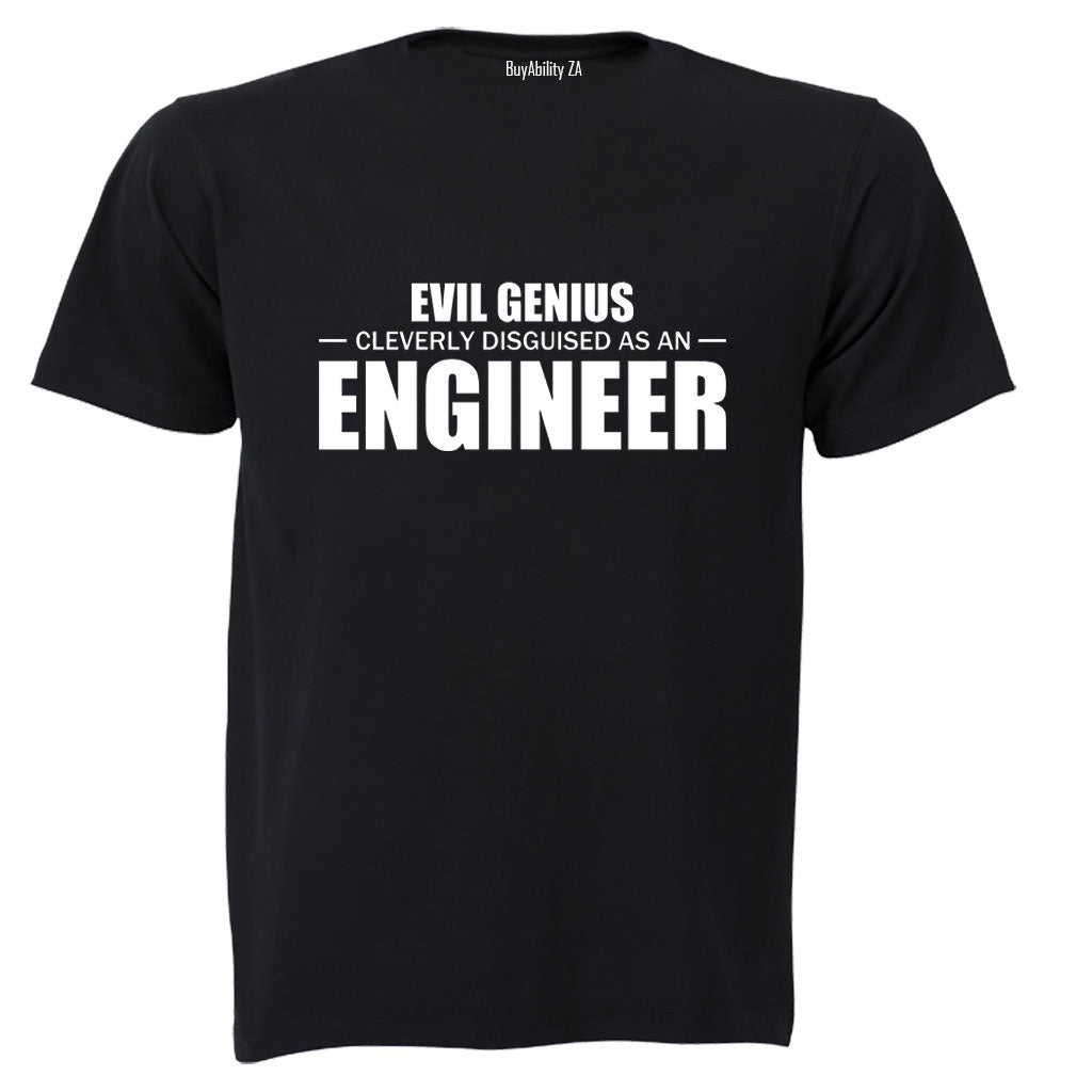Cleverly Disguised As An Engineer - Adults - T-Shirt