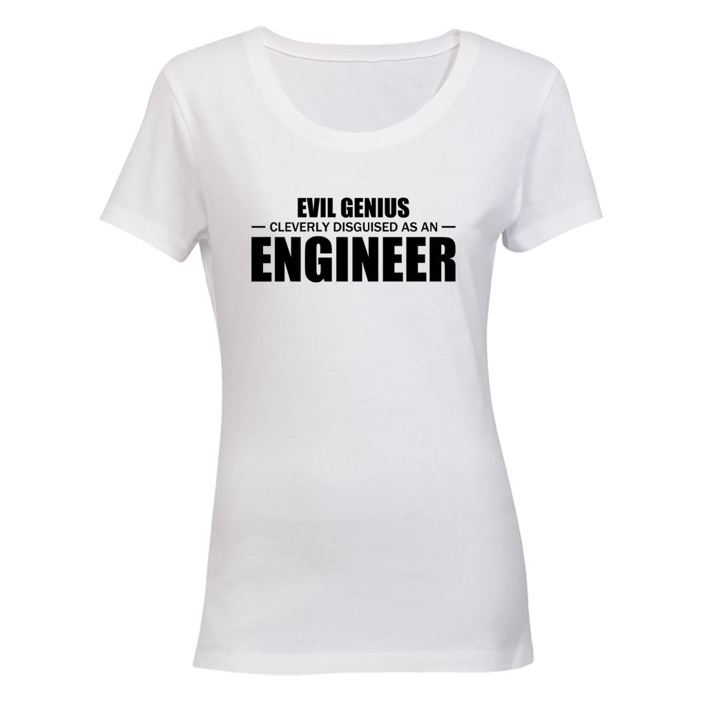 Cleverly Disguised As An Engineer - Ladies - T-Shirt - BuyAbility South Africa
