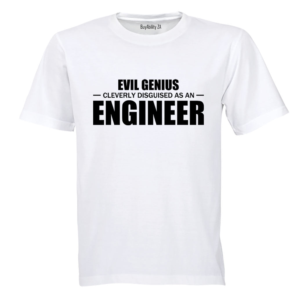 Cleverly Disguised As An Engineer - Adults - T-Shirt