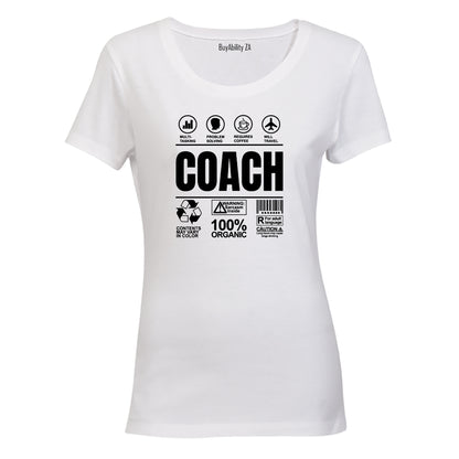 Coach Label - Ladies - T-Shirt