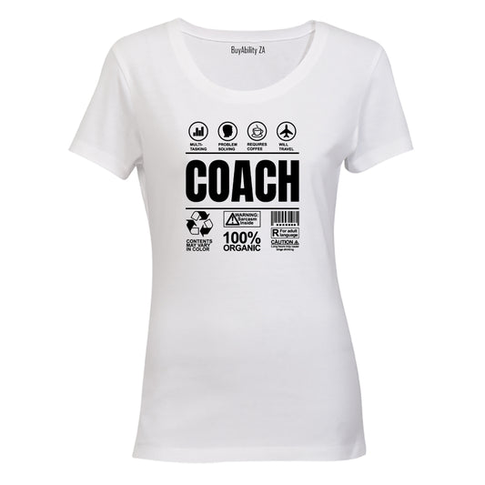 Coach Label - Ladies - T-Shirt