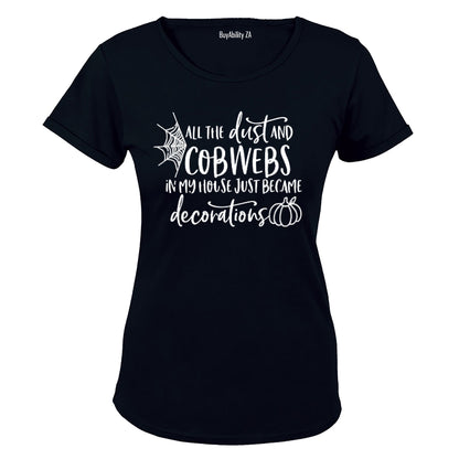 Cobwebs - Halloween - Ladies - T-Shirt