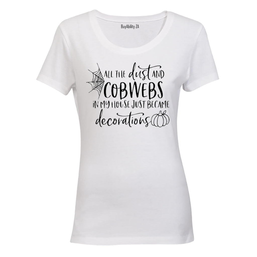 Cobwebs - Halloween - Ladies - T-Shirt