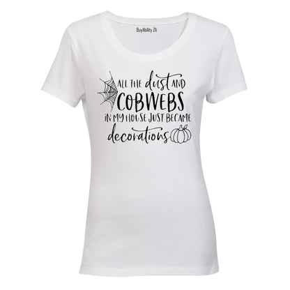 Cobwebs - Halloween - Ladies - T-Shirt