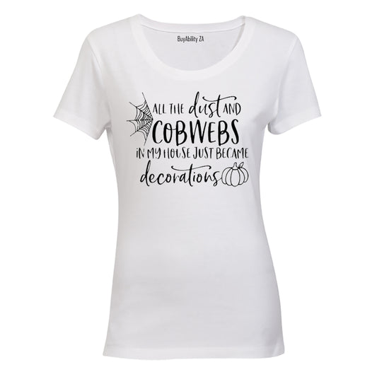 Cobwebs - Halloween - Ladies - T-Shirt