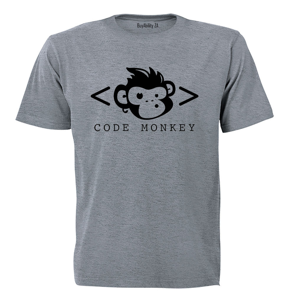 Code Monkey - Adults - T-Shirt - BuyAbility