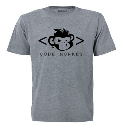 Code Monkey - Adults - T-Shirt - BuyAbility