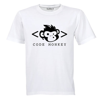 Code Monkey - Adults - T-Shirt - BuyAbility