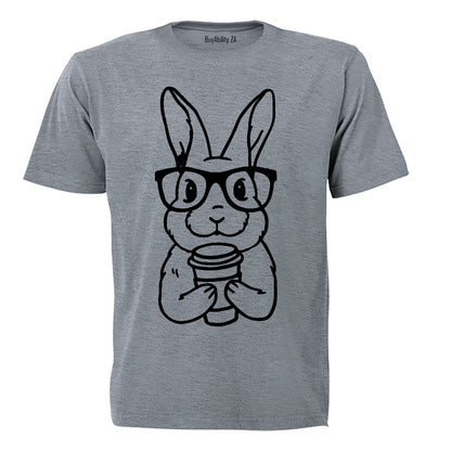 Coffee Bunny - Easter - Kids T-Shirt - BuyAbility