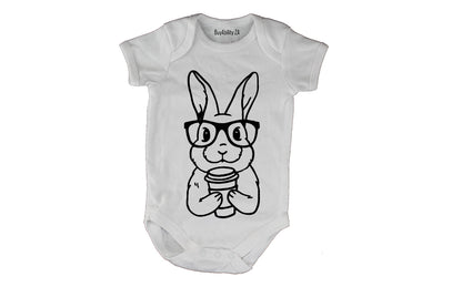 Coffee Bunny - Easter - Baby Grow