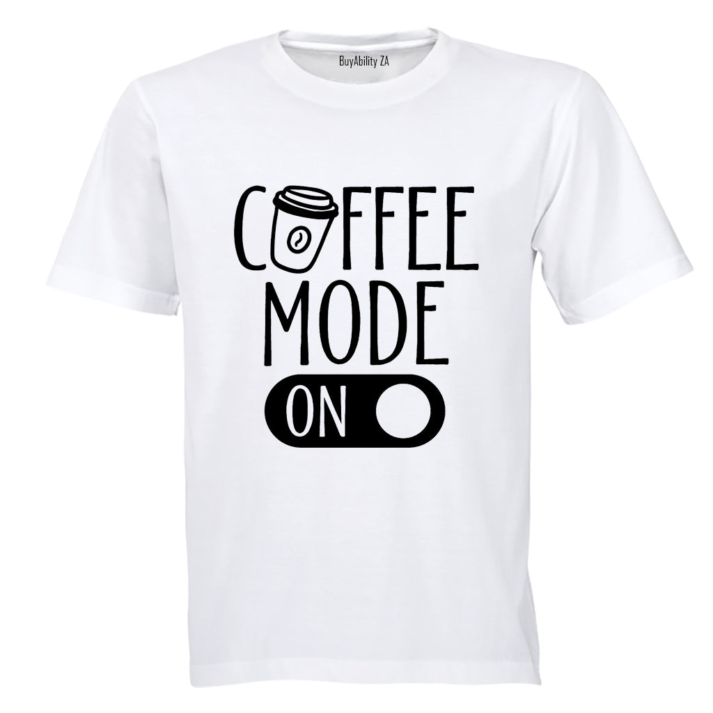 Coffee Mode - Adults - T-Shirt