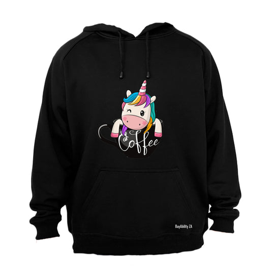 Coffee Unicorn - Hoodie