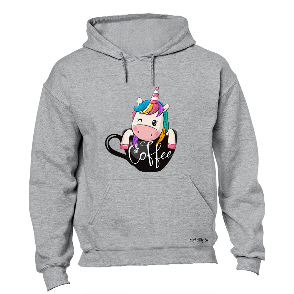 Coffee Unicorn - Hoodie