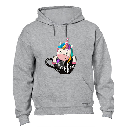 Coffee Unicorn - Hoodie