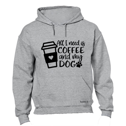 Coffee and My Dog - Hoodie - BuyAbility South Africa