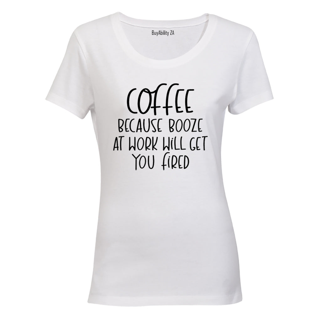 Coffee at Work - Ladies - T-Shirt