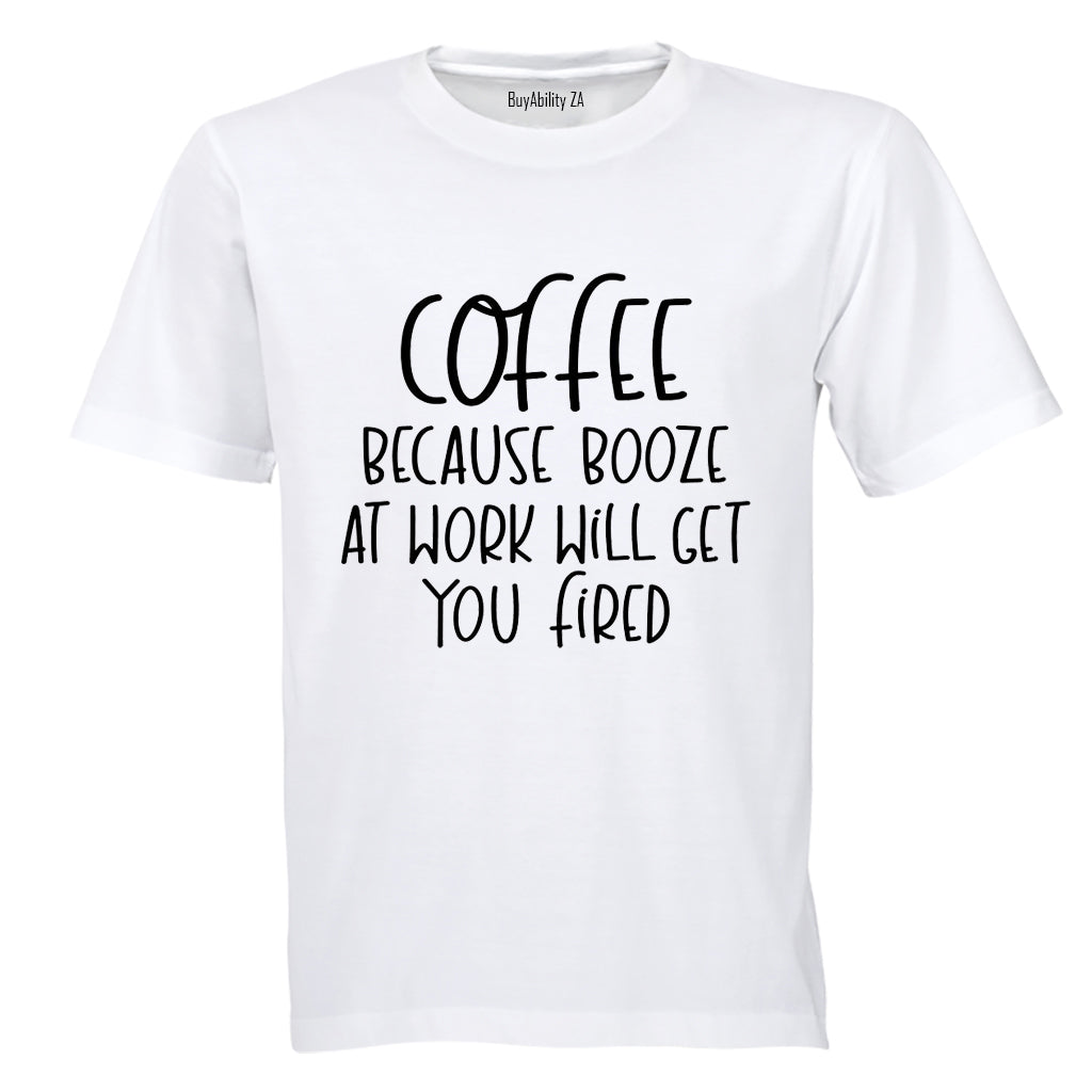 Coffee at Work - Adults - T-Shirt