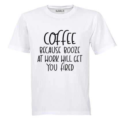 Coffee at Work - Adults - T-Shirt