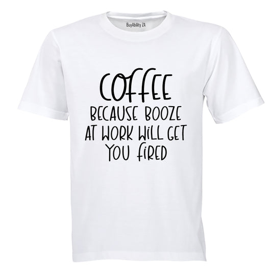 Coffee at Work - Adults - T-Shirt