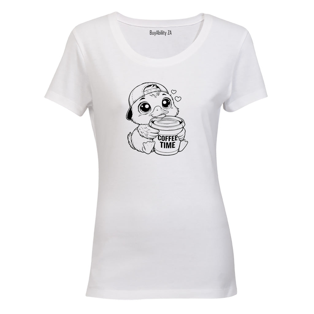 Coffee Time - Ladies - T-Shirt - BuyAbility South Africa