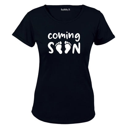 Coming Soon - Little Feet - Ladies - T-Shirt
