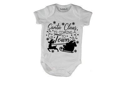 Coming to Town - Christmas - Baby Grow