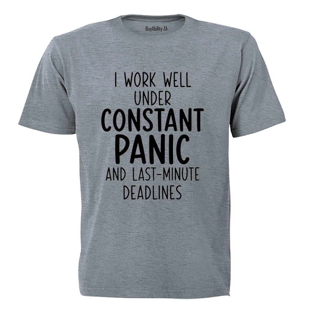 Constant Panic - Adults - T-Shirt - BuyAbility South Africa