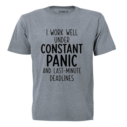 Constant Panic - Adults - T-Shirt - BuyAbility South Africa