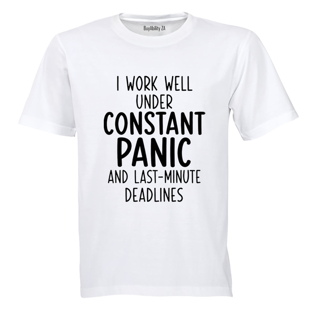 Constant Panic - Adults - T-Shirt - BuyAbility South Africa