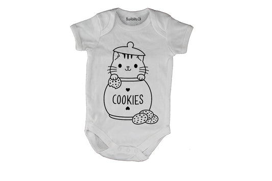 Cookies - Cat - Baby Grow