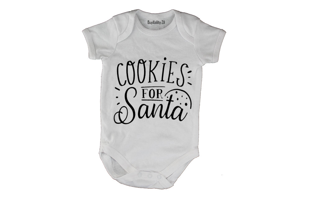 Cookies for Santa - Christmas - Baby Grow