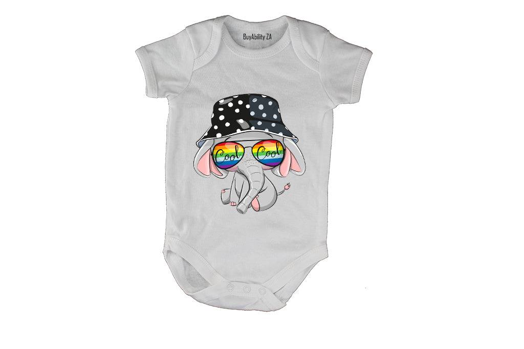 Cool Elephant - Baby Grow