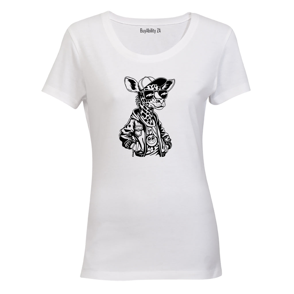Cool Giraffe - Ladies - T-Shirt - BuyAbility South Africa