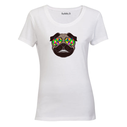 Cool Pug - Ladies - T-Shirt