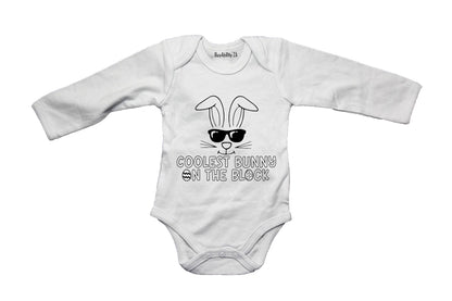 Coolest Bunny on the Block - Easter - Baby Grow
