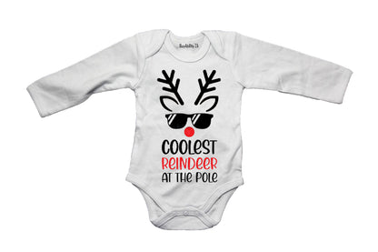 Coolest Reindeer - Christmas - Baby Grow