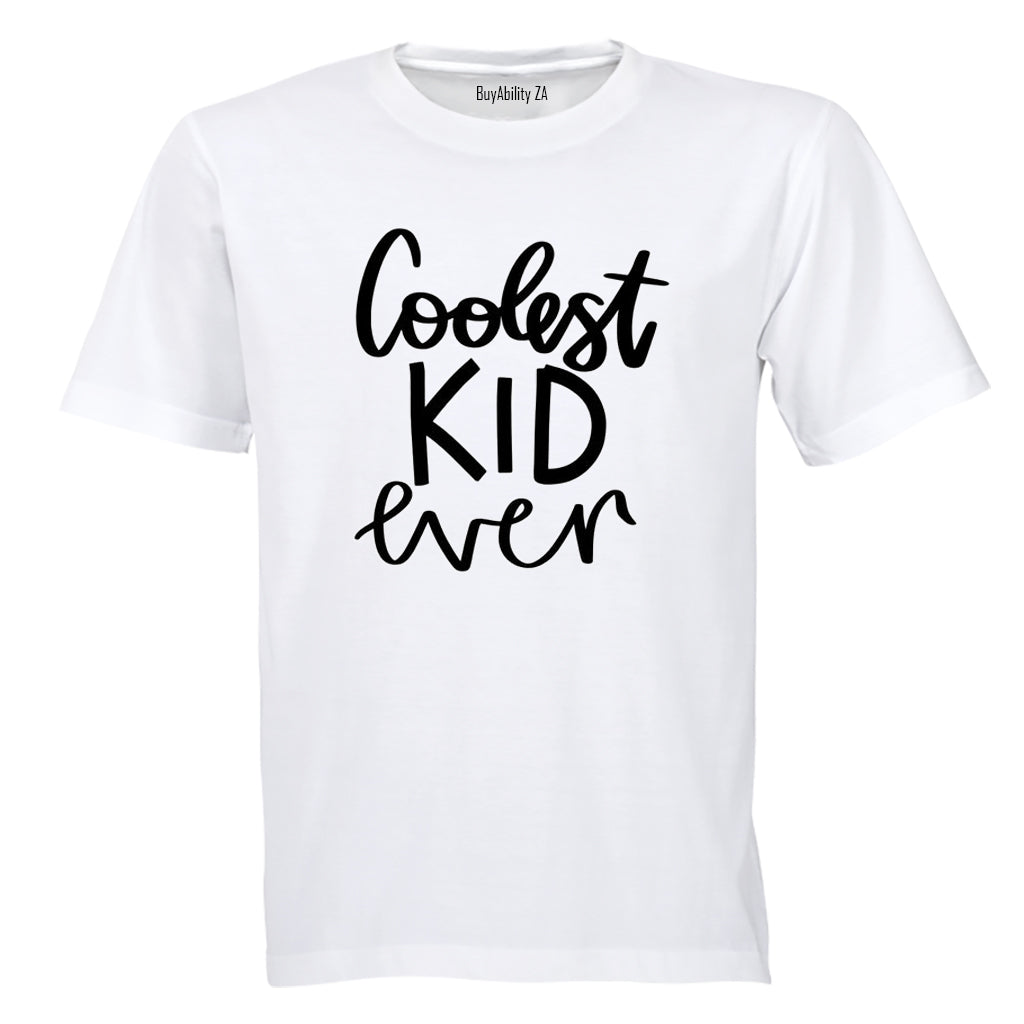Coolest Kid - Kids T-Shirt - BuyAbility South Africa