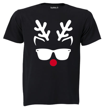 Cool Christmas Reindeer - Adults - T-Shirt