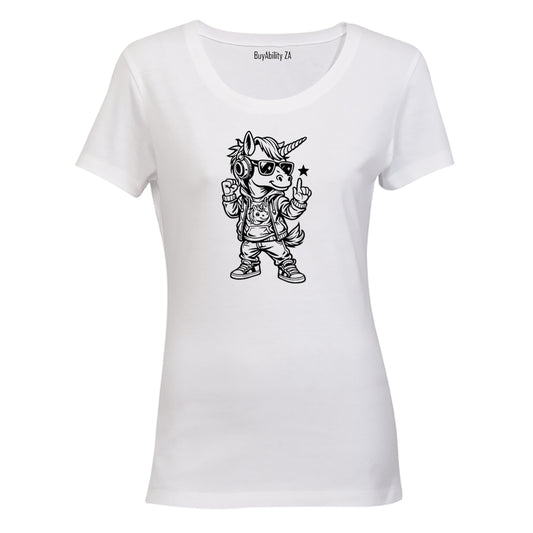 Cool Unicorn - Ladies - T-Shirt - BuyAbility South Africa