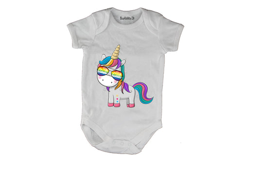 Cool Unicorn - Baby Grow