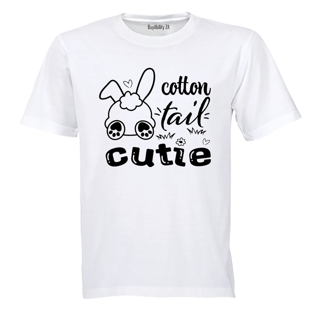 Cotton Tail Cutie - Easter - Kids T-Shirt - BuyAbility