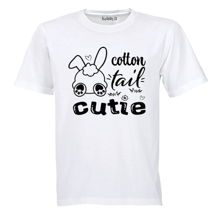 Cotton Tail Cutie - Easter - Kids T-Shirt - BuyAbility
