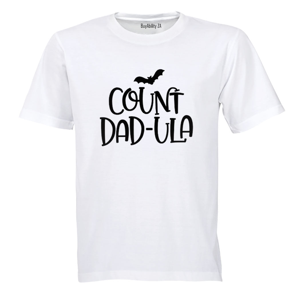 Count Dad-ula - Halloween - Adults - T-Shirt