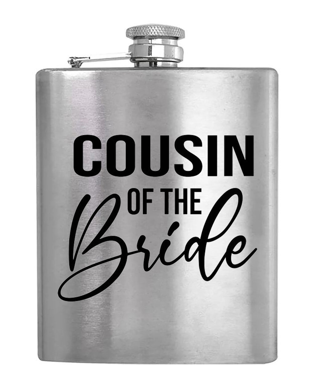 Cousin of The Bride - Hip Flask