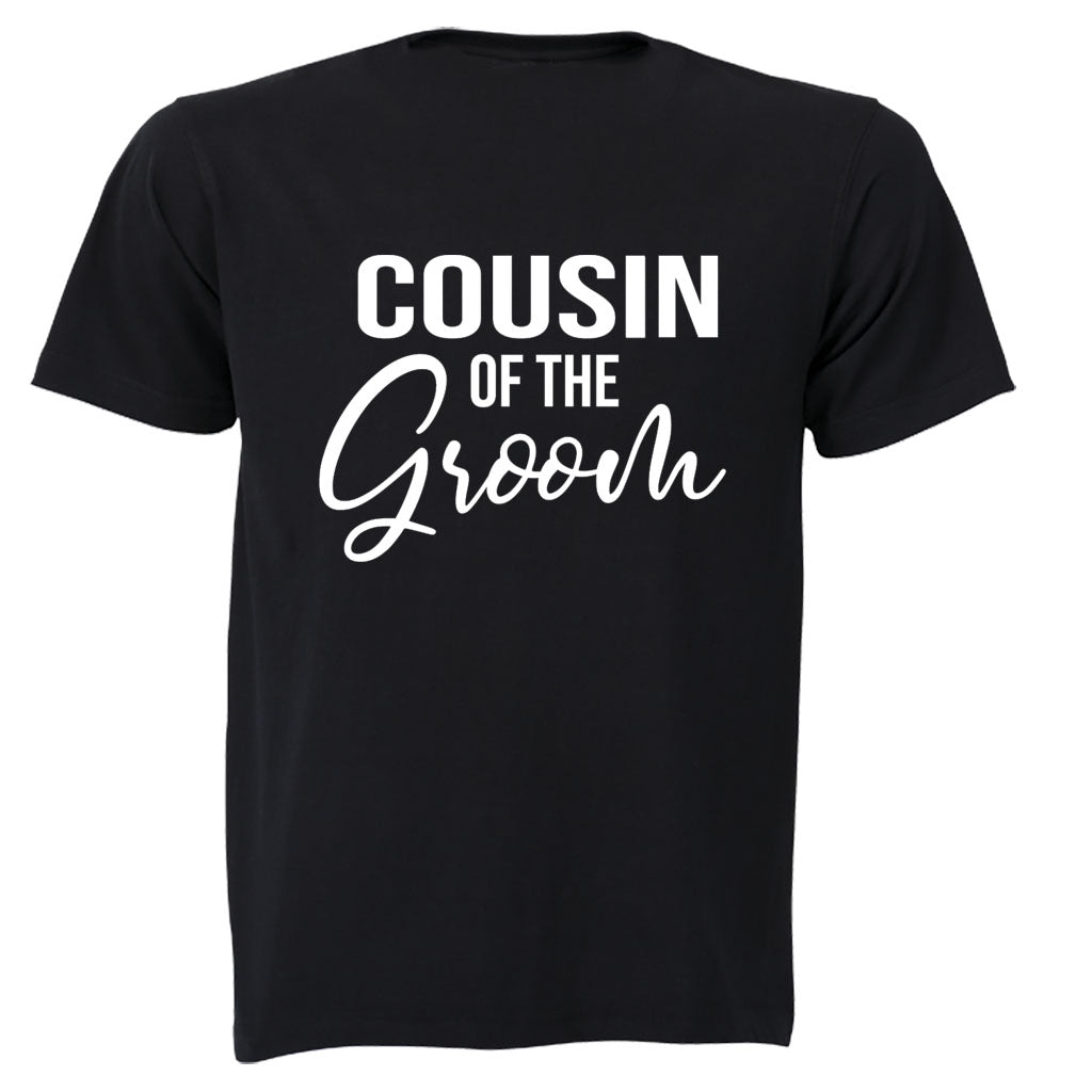 Cousin of The Groom - Kids T-Shirt - BuyAbility South Africa