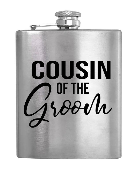 Cousin of The Groom - Hip Flask