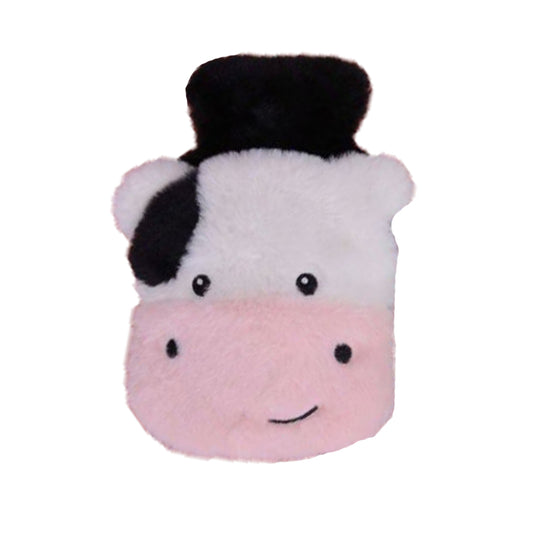 Plush Cow Mini Hot Water Bottle - Hand Warmer - BuyAbility