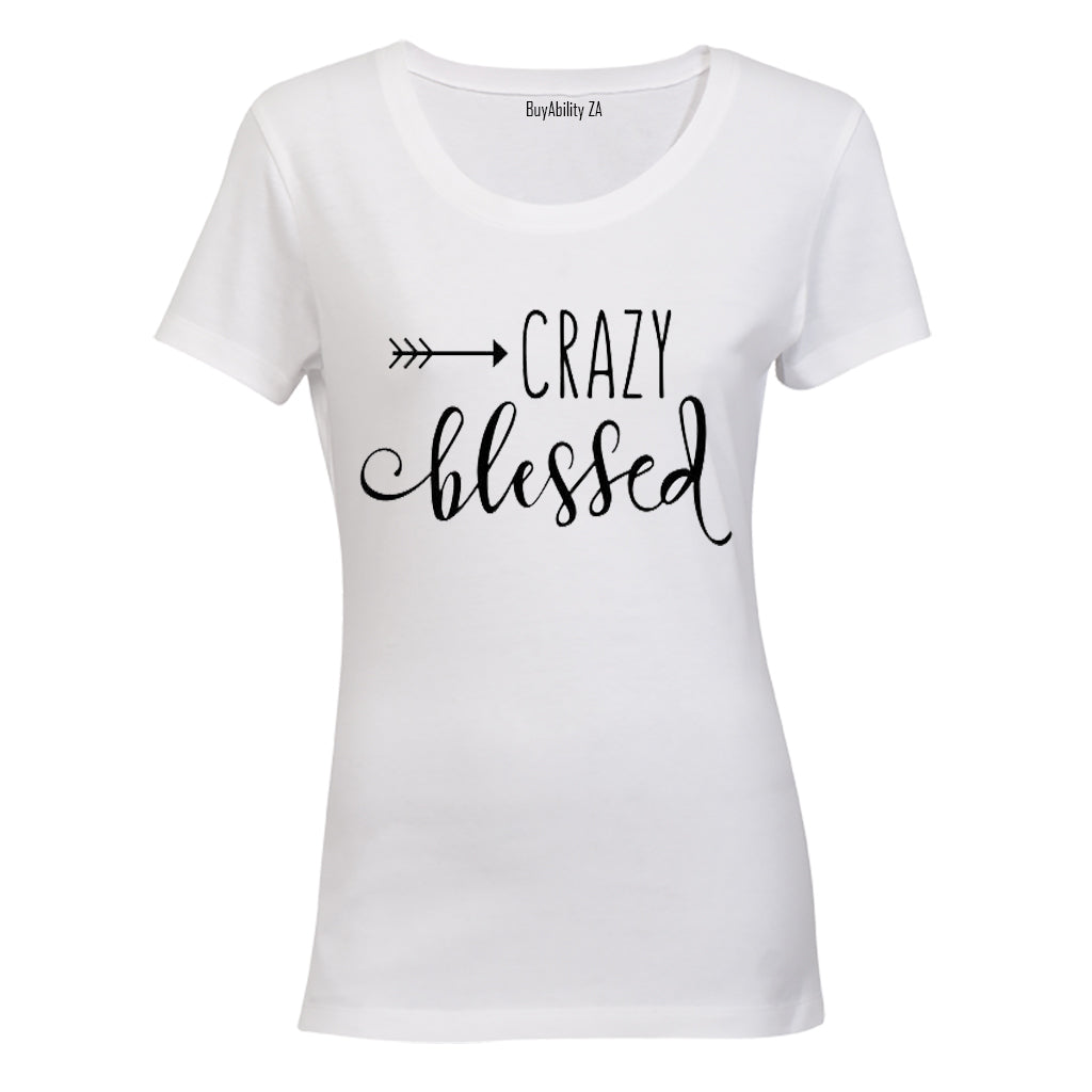 Crazy Blessed - Ladies - T-Shirt - BuyAbility