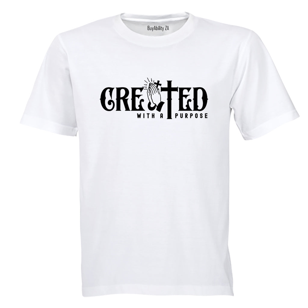 Created With A Purpose - Adults - T-Shirt